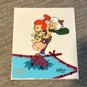 Hanna-Barbera Flintstones Artist Cel